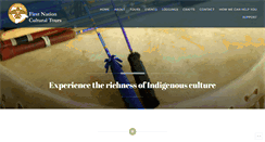 Desktop Screenshot of firstnationculturaltours.com